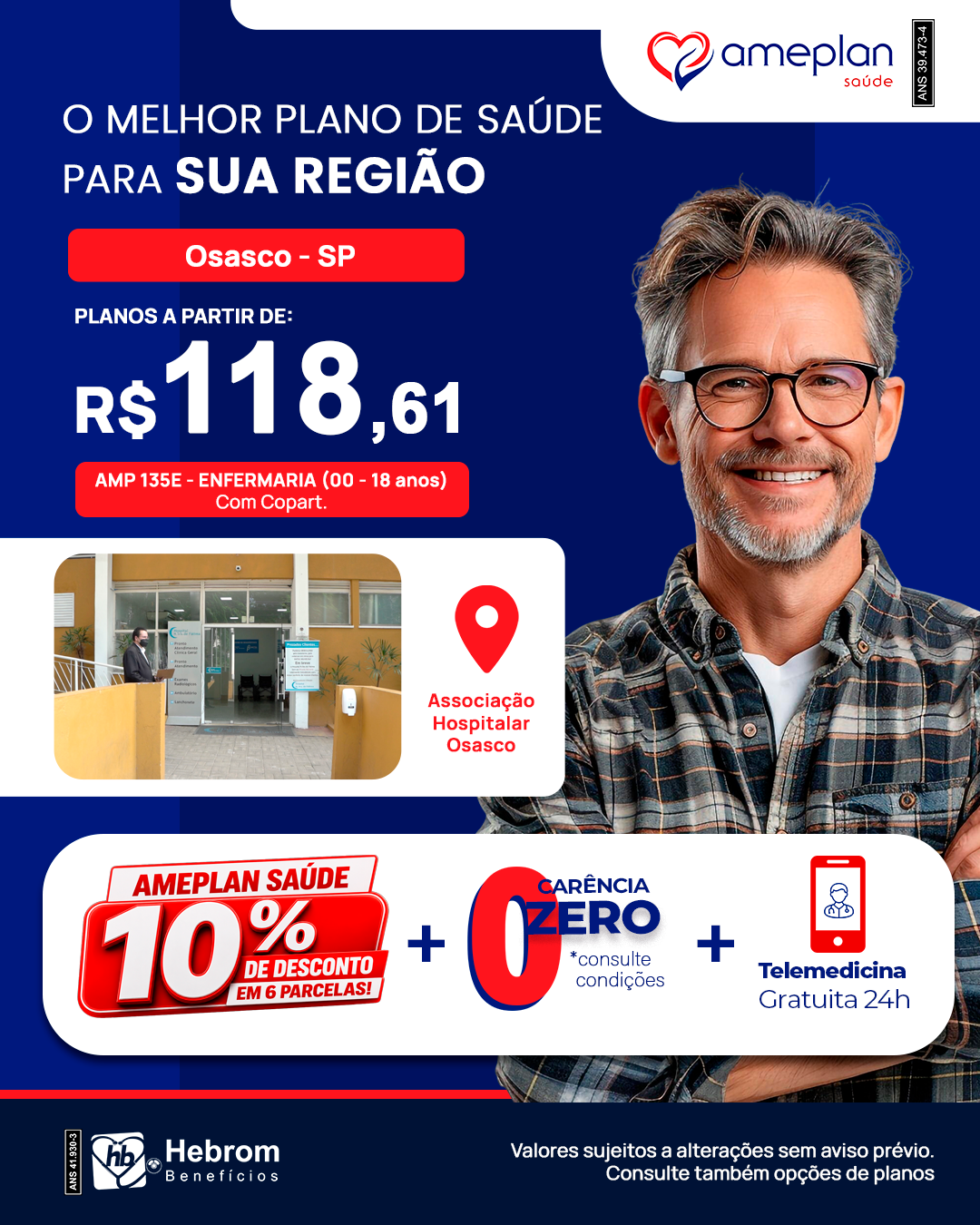 Post do plano Garantia de Saúde com o valor a partir de R$ 159,09