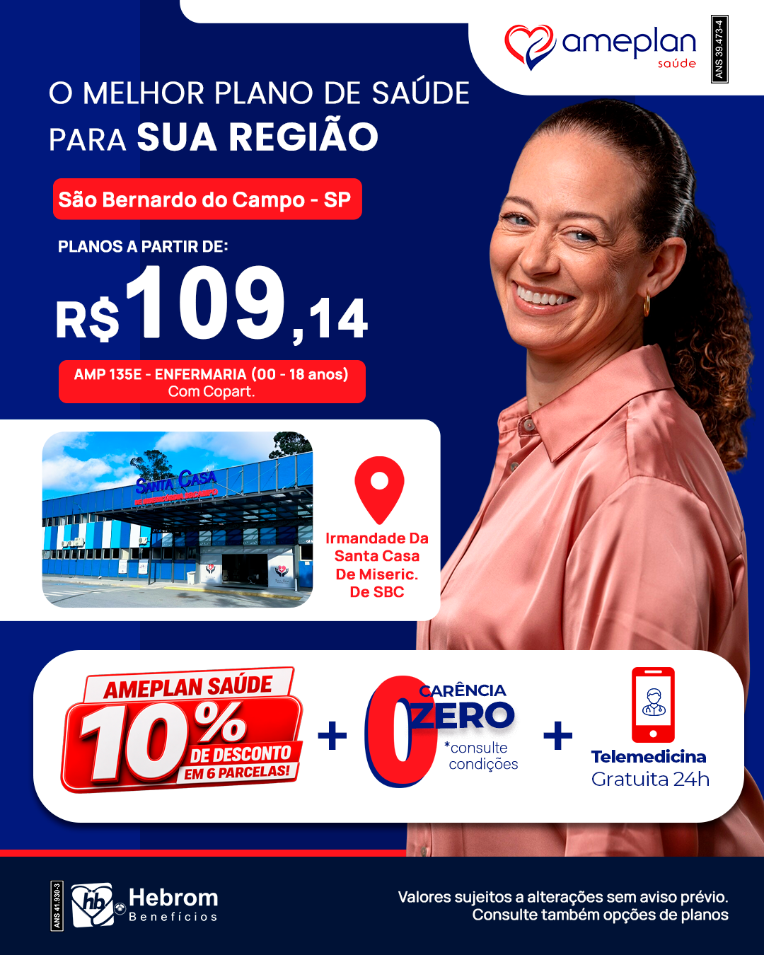 Post do plano Garantia de Saúde com o valor a partir de R$ 159,09