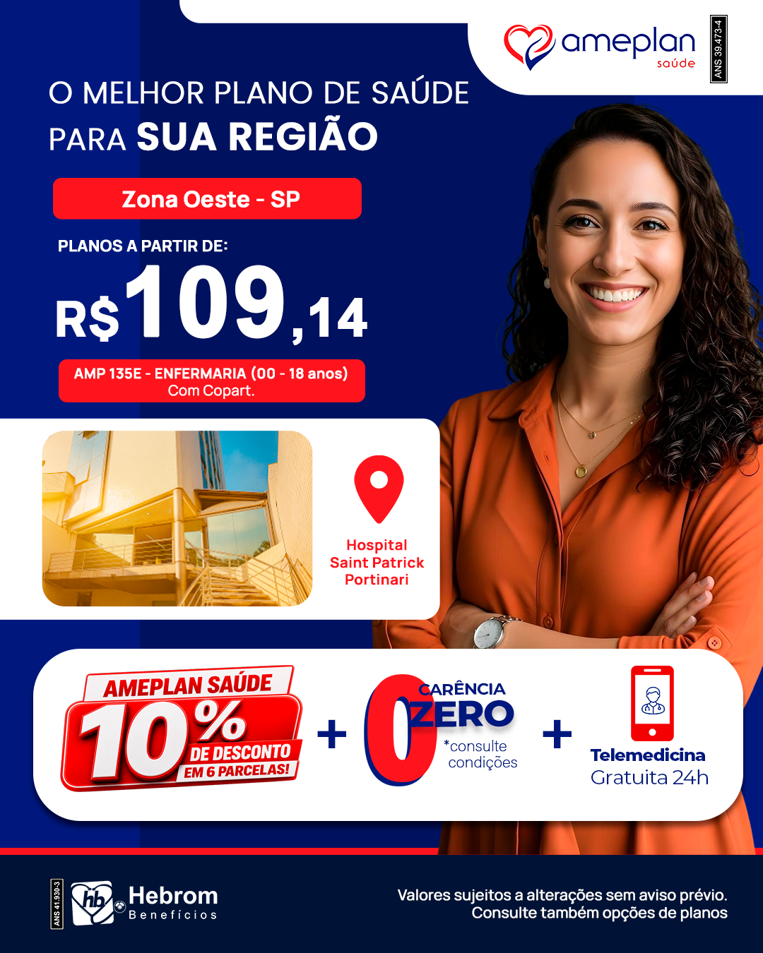 Post do plano Garantia de Saúde com o valor a partir de R$ 159,09