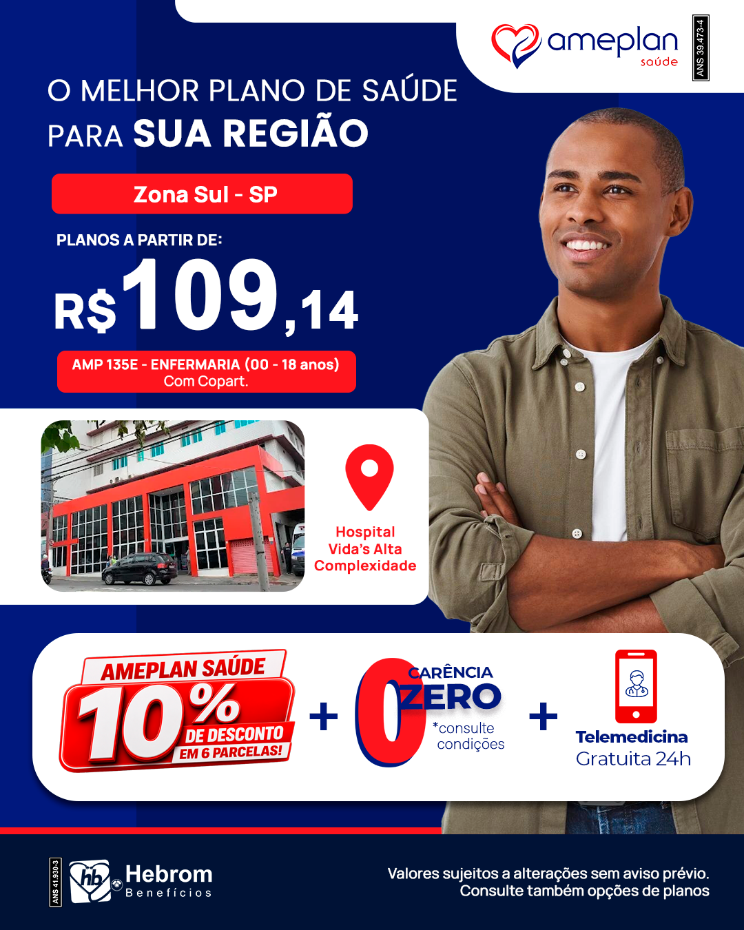 Post do plano Garantia de Saúde em formato de tabela