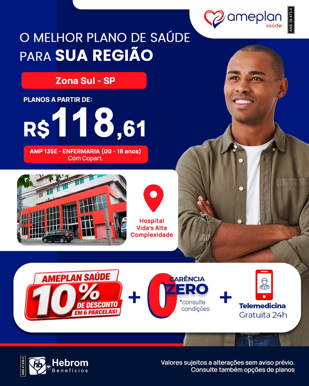 Post do plano Garantia de Saúde em formato de tabela