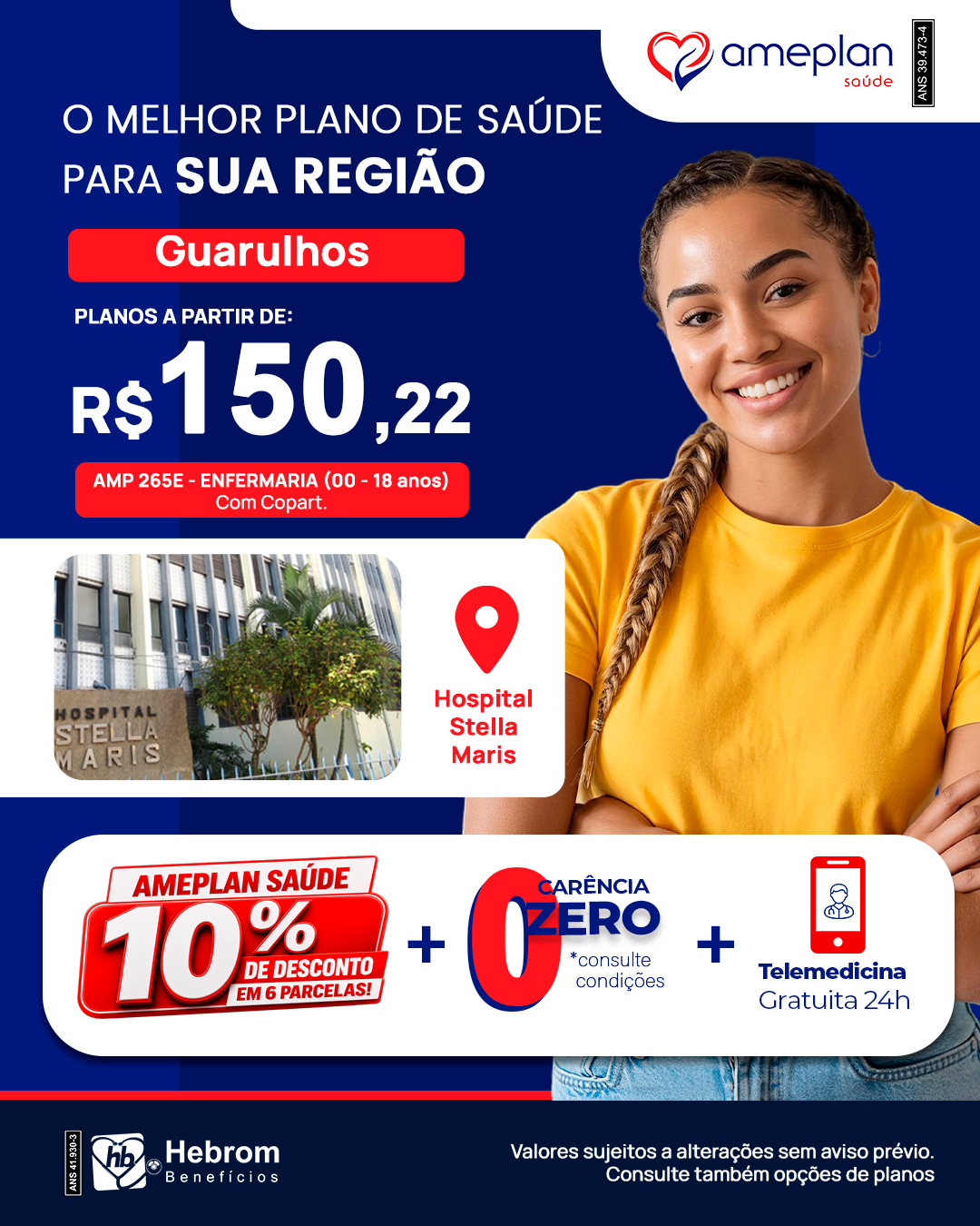 Post do plano Garantia de Saúde com o valor a partir de R$ 577,54