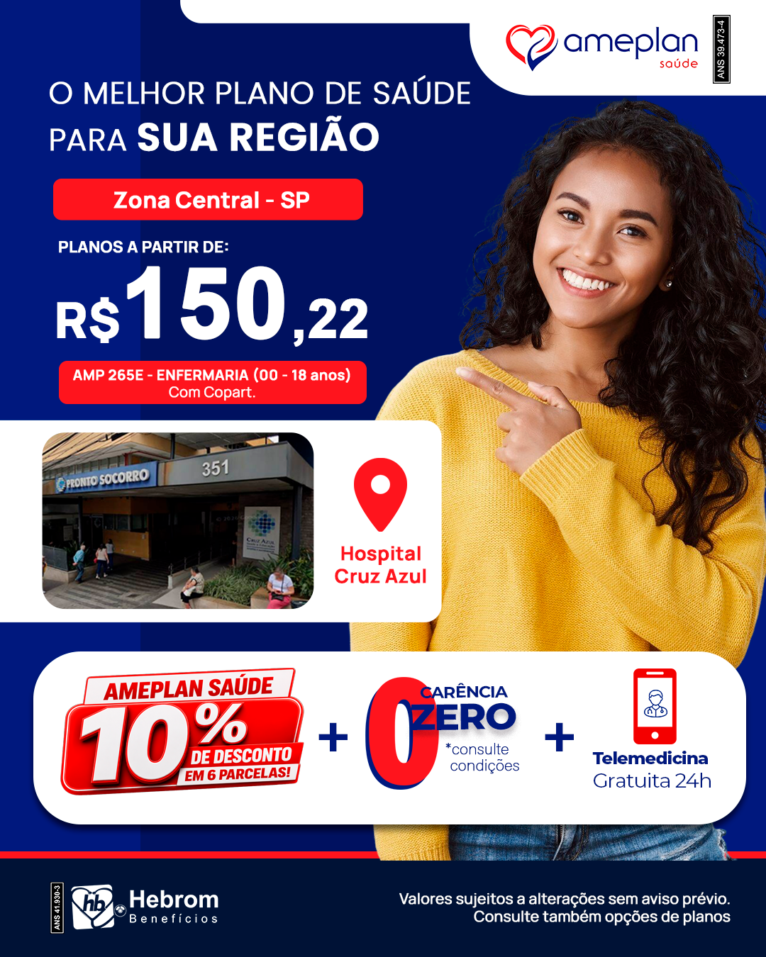 Post do plano Garantia de Saúde com o valor a partir de R$ 577,54