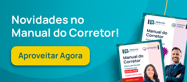 banner de material de apoio corretor