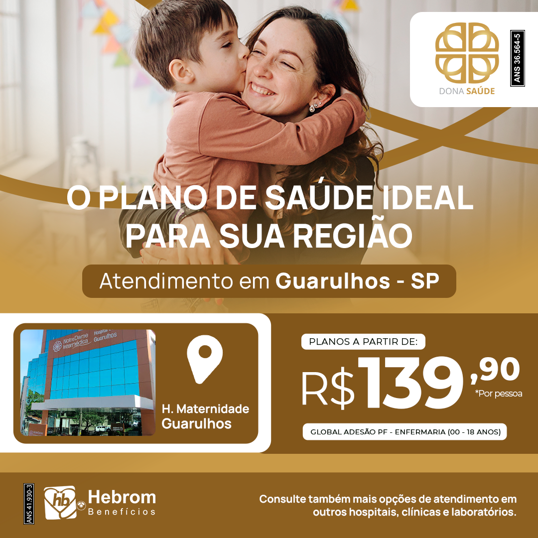 Post do plano Garantia de Saúde com o valor a partir de R$ 577,54