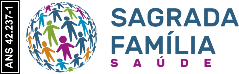 logotipo plano de saúde sagrada família com fundo branco