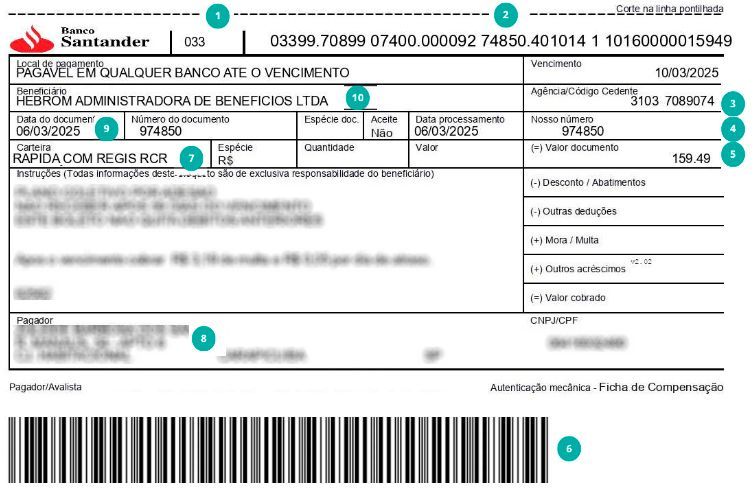 boleto falso