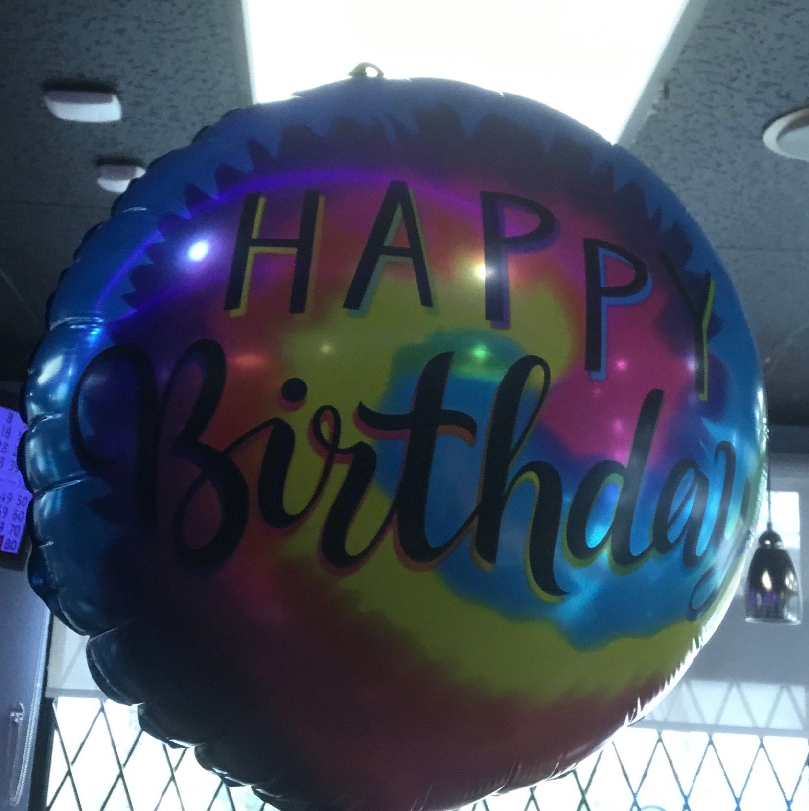Helium balloons