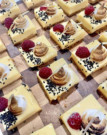 Dessert canape - Lemon Meringue Tart