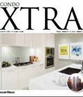 A picture of a kitchen on the cover of a magazine.