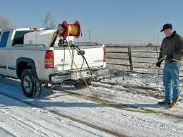 spraying hose