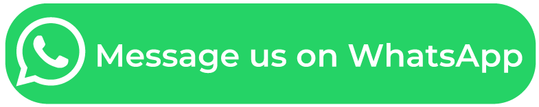 A green, rounded button containing the white WhatsApp icon and the text 