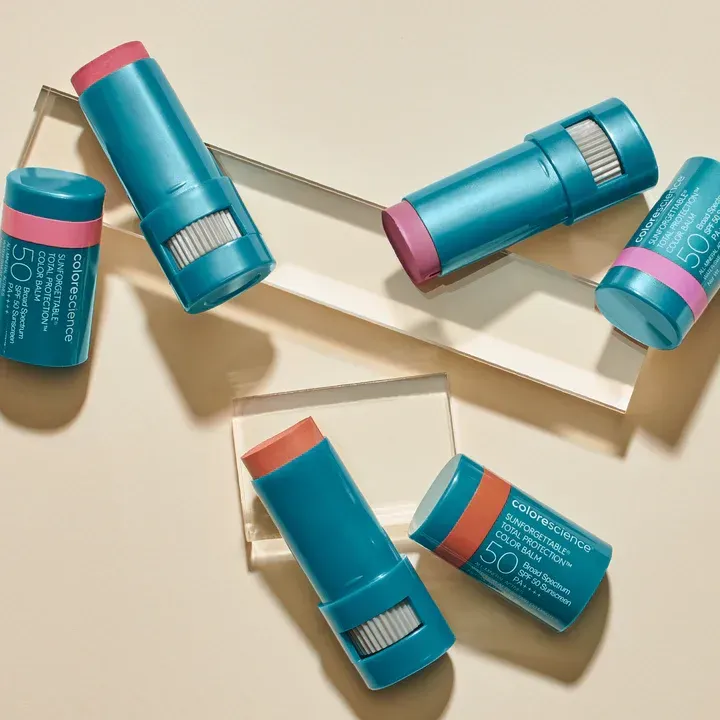 A bunch of blue tubes with the number 50 on them