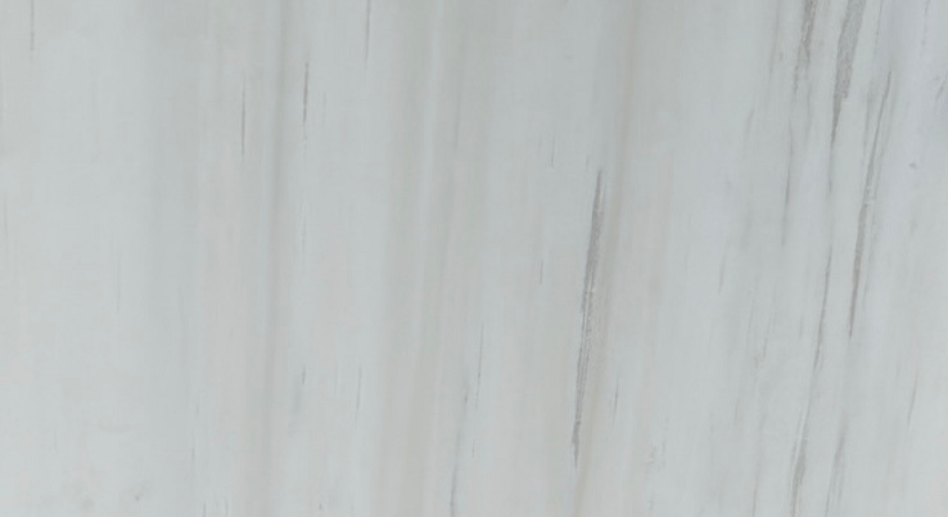 White marble with gray veining.