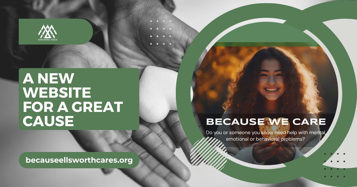 A new website for a great cause because we care