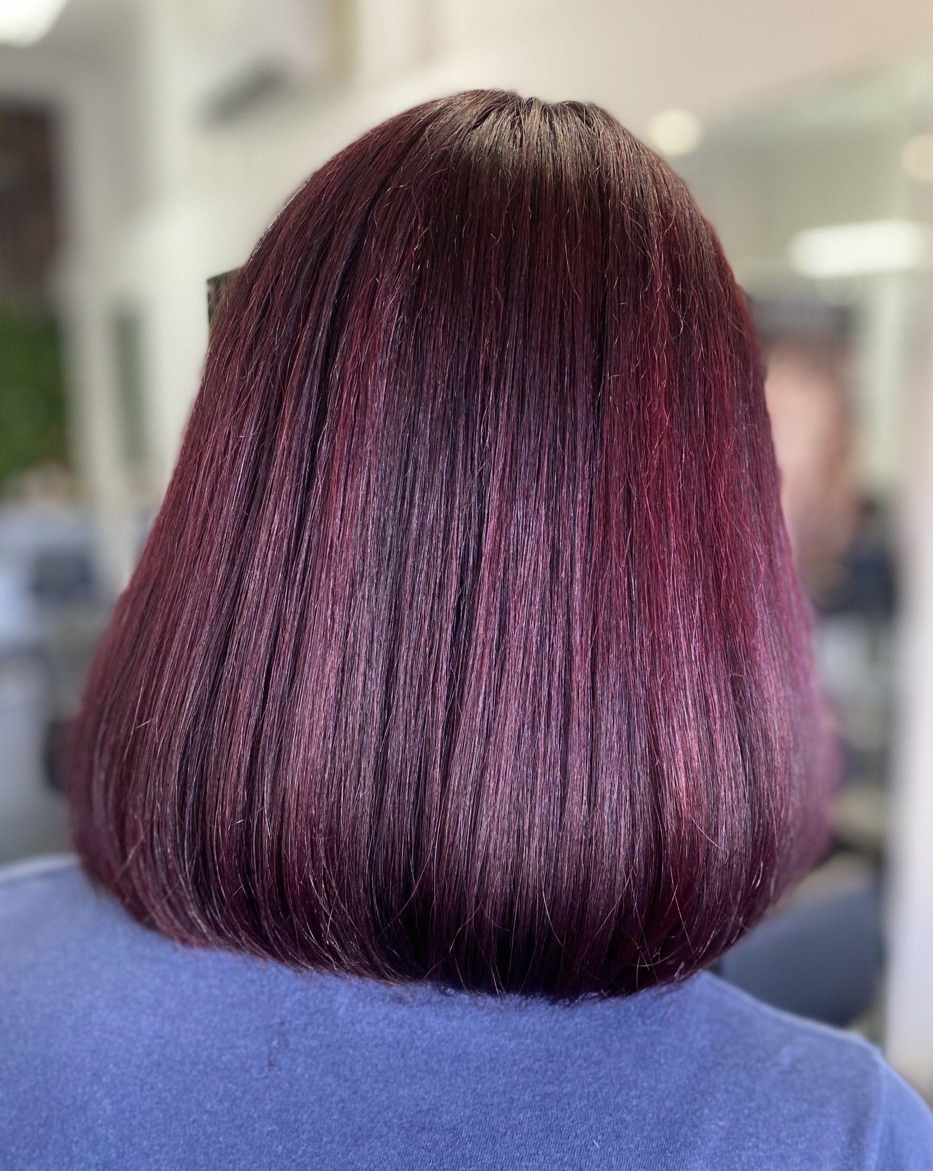 pink hair