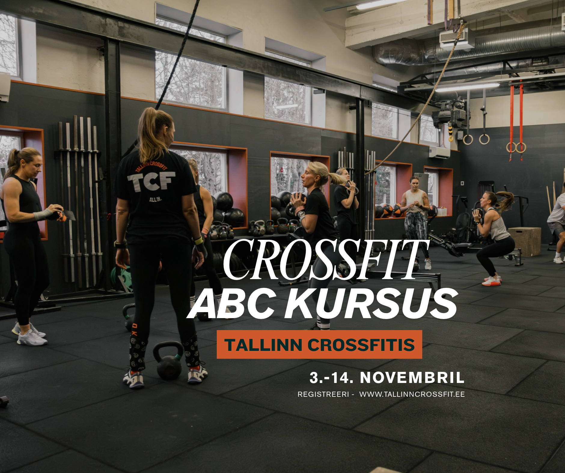 Algajate CrossFit kursus Tallinnas 