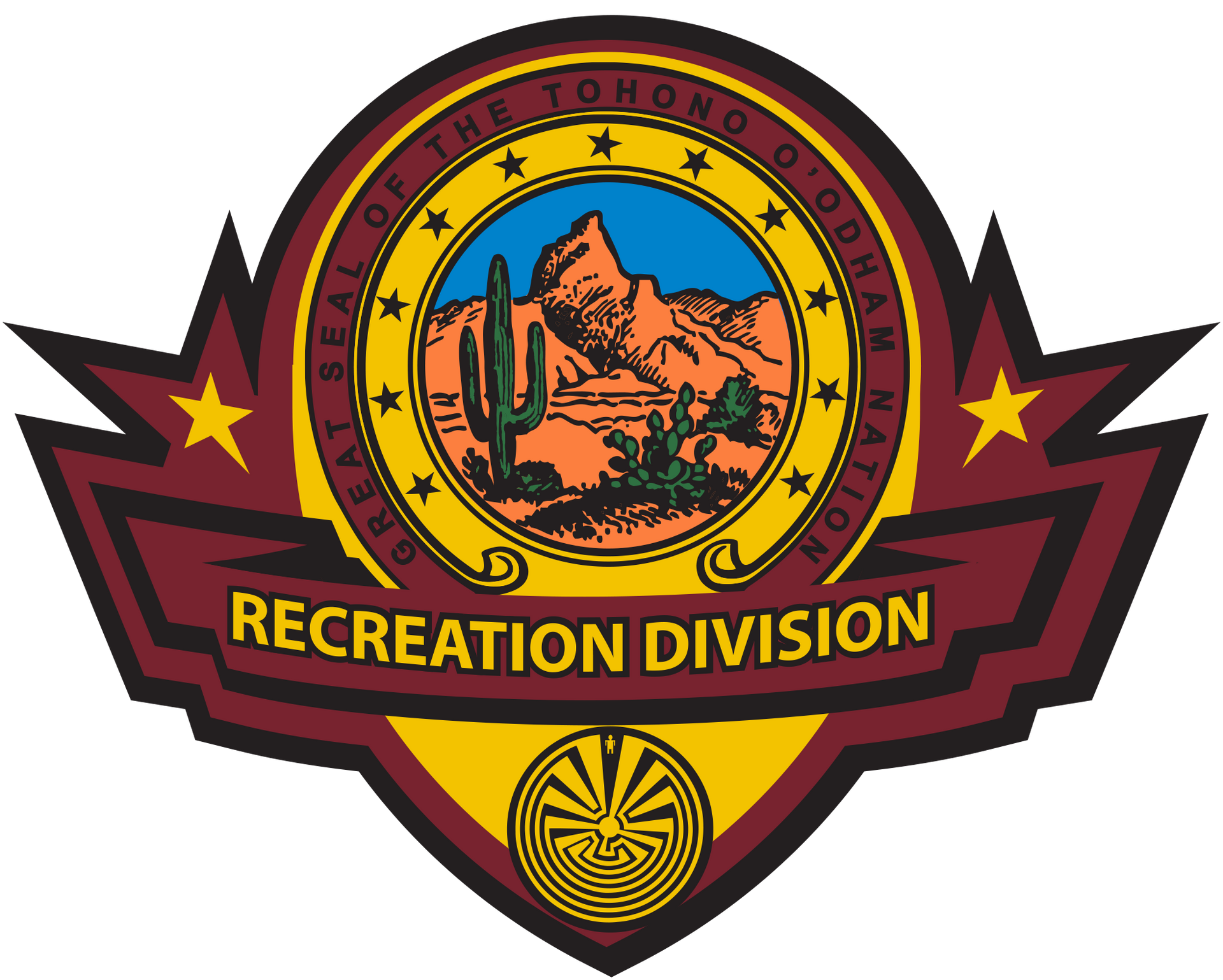 Logo for Tohono O'odham Nation Recreation Division