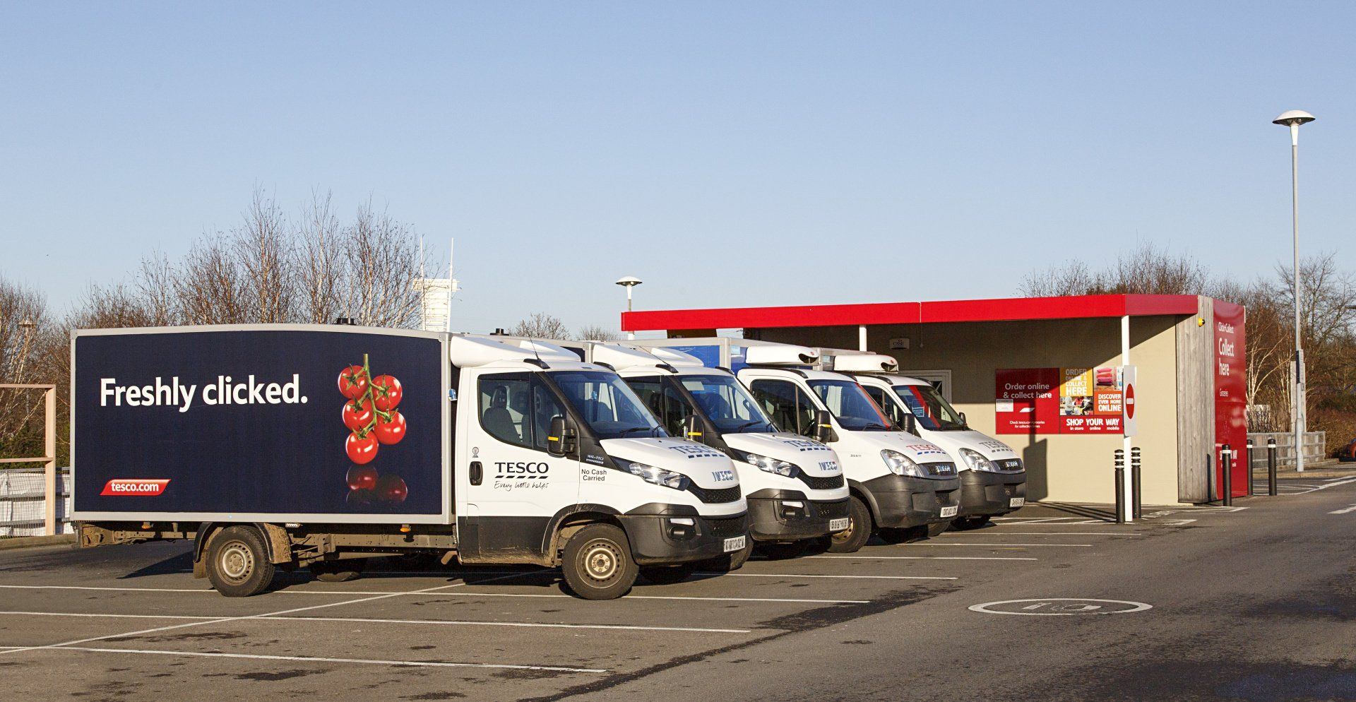 tesco truck graphics