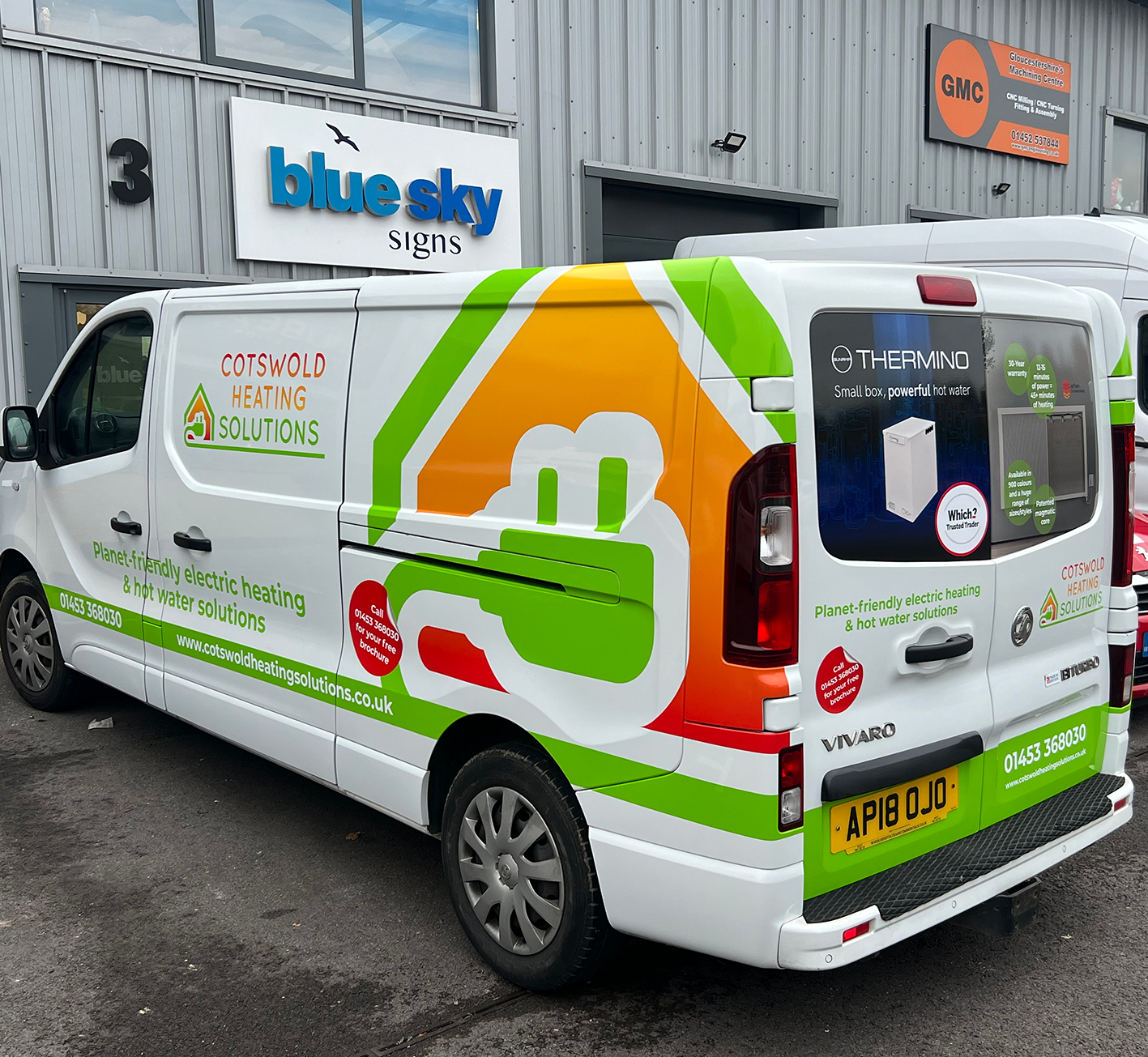 Cotswold van wrap