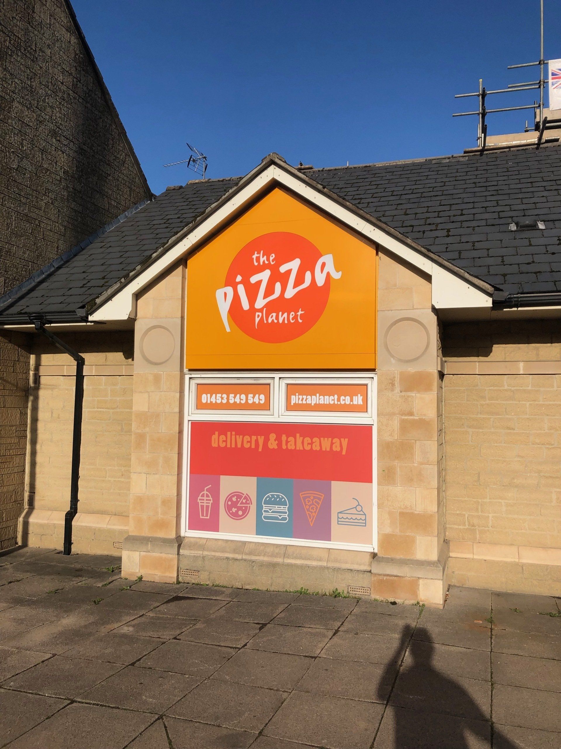 bespoke shaped sign tray illuminated