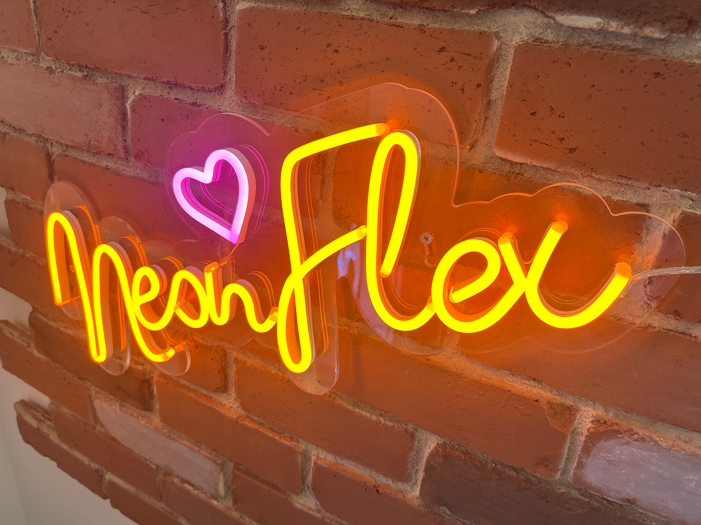 faux neon sign gloucester