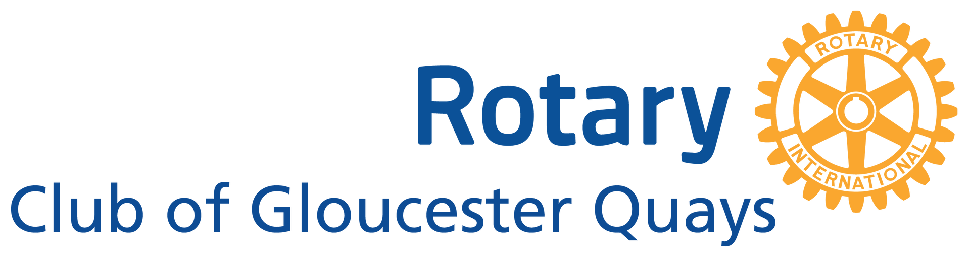 Gloucester Quays Rotary logo