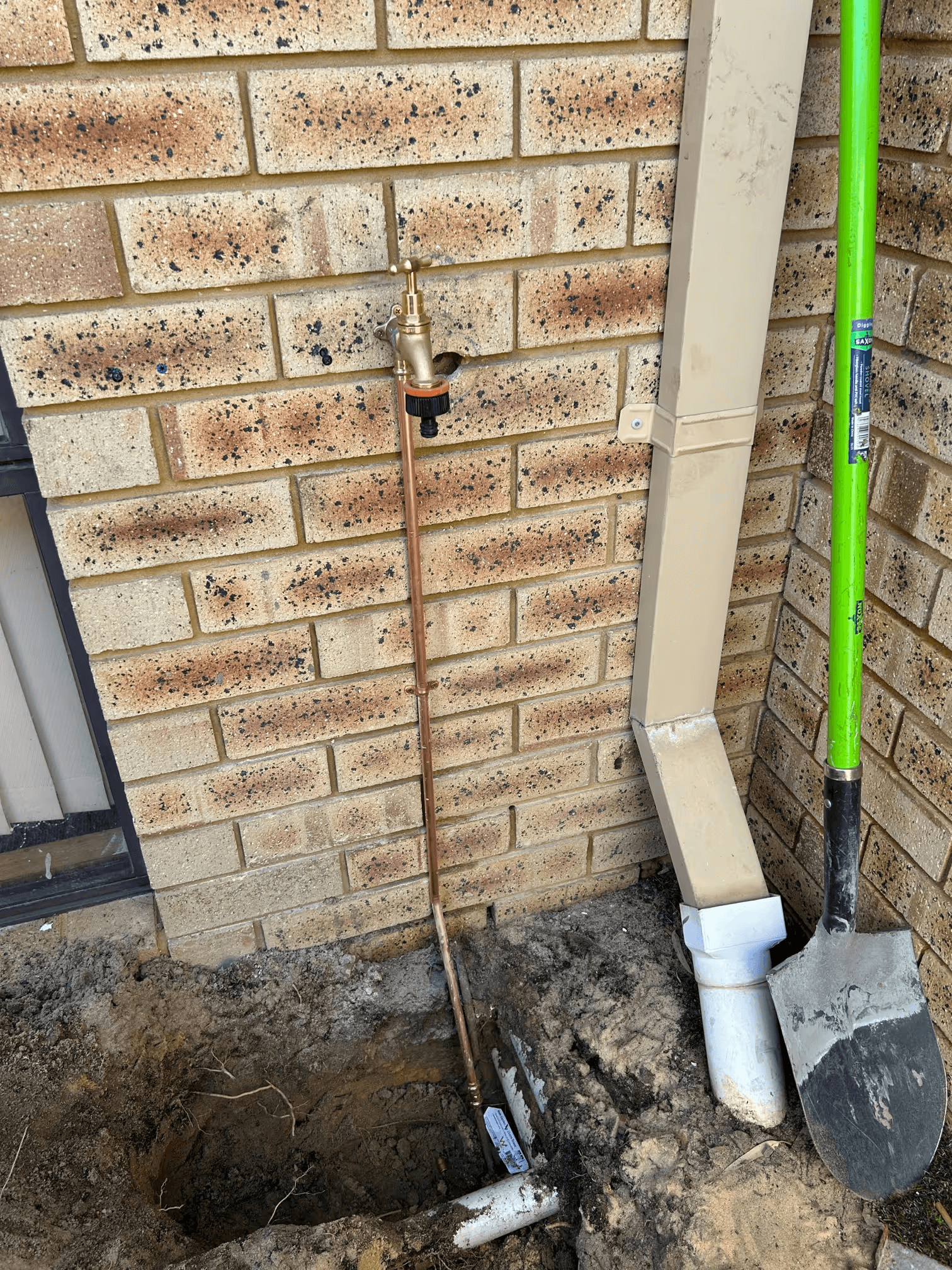 Garden Tap Installation Using Existing Capped Water Line | Beechboro