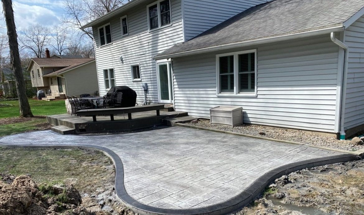 Omaha Concrete and Paving Stamped Concrete Omaha, NE
