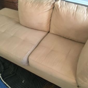 Clean sofa