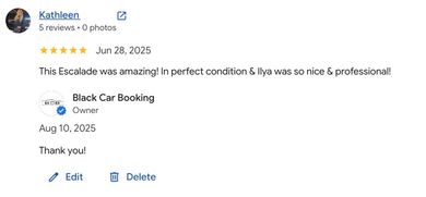 Google review from Kathleen
