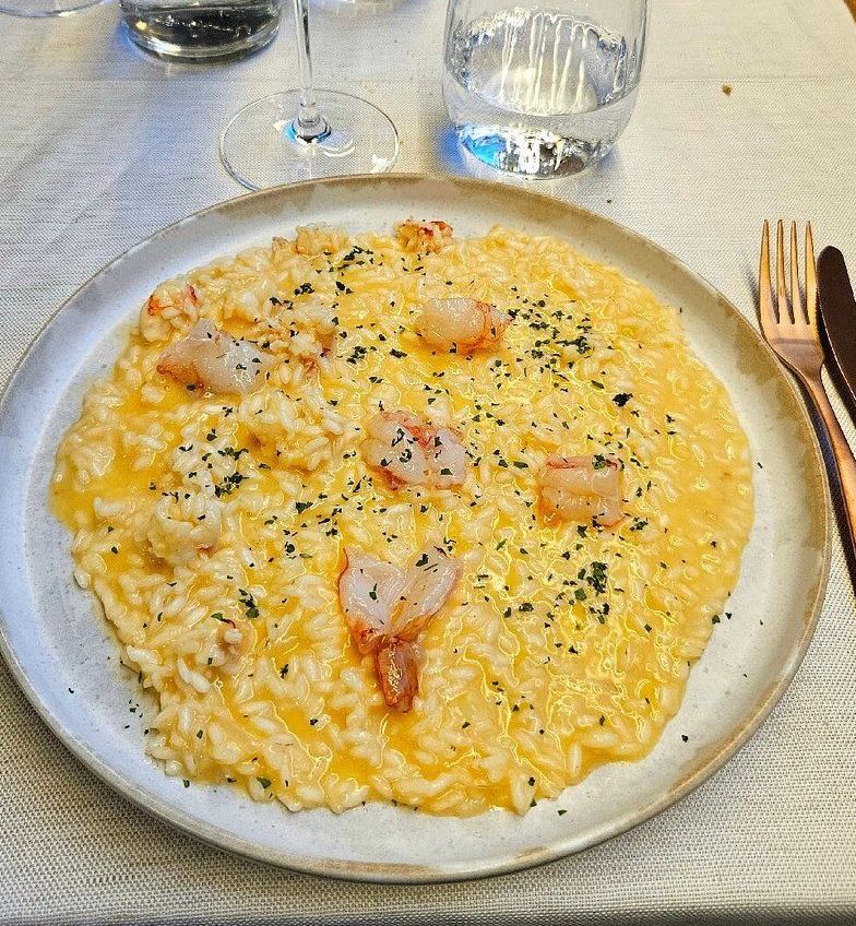 risotto agrumi e gamberetti