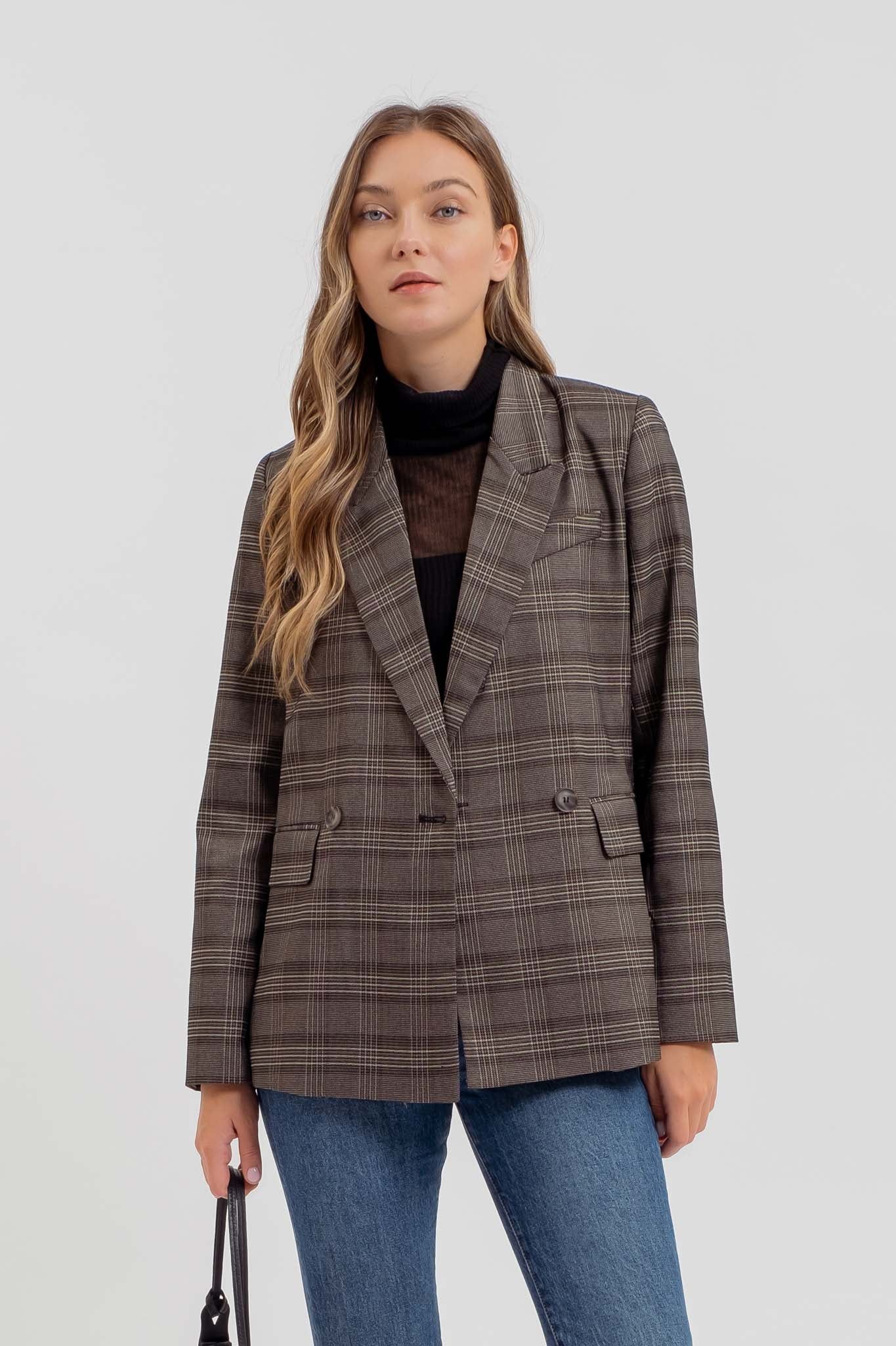 Blazer cuadros