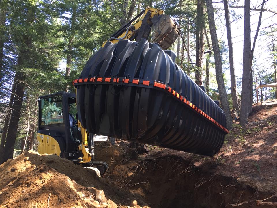 Excavator Machine — Septic System in Alfred, ME Excavator Machine — Septic System in Alfred, ME