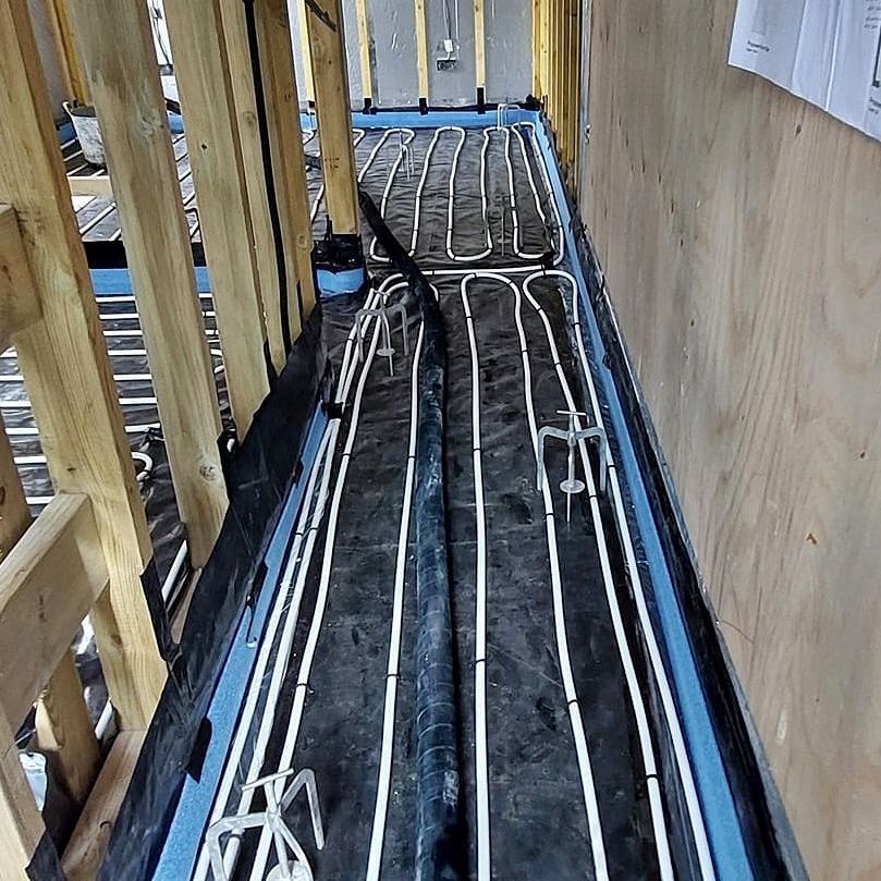JC Flow Screeds Colchester based liquid flow screed contractor for Suffolk and Essex under floor heating screed preparation