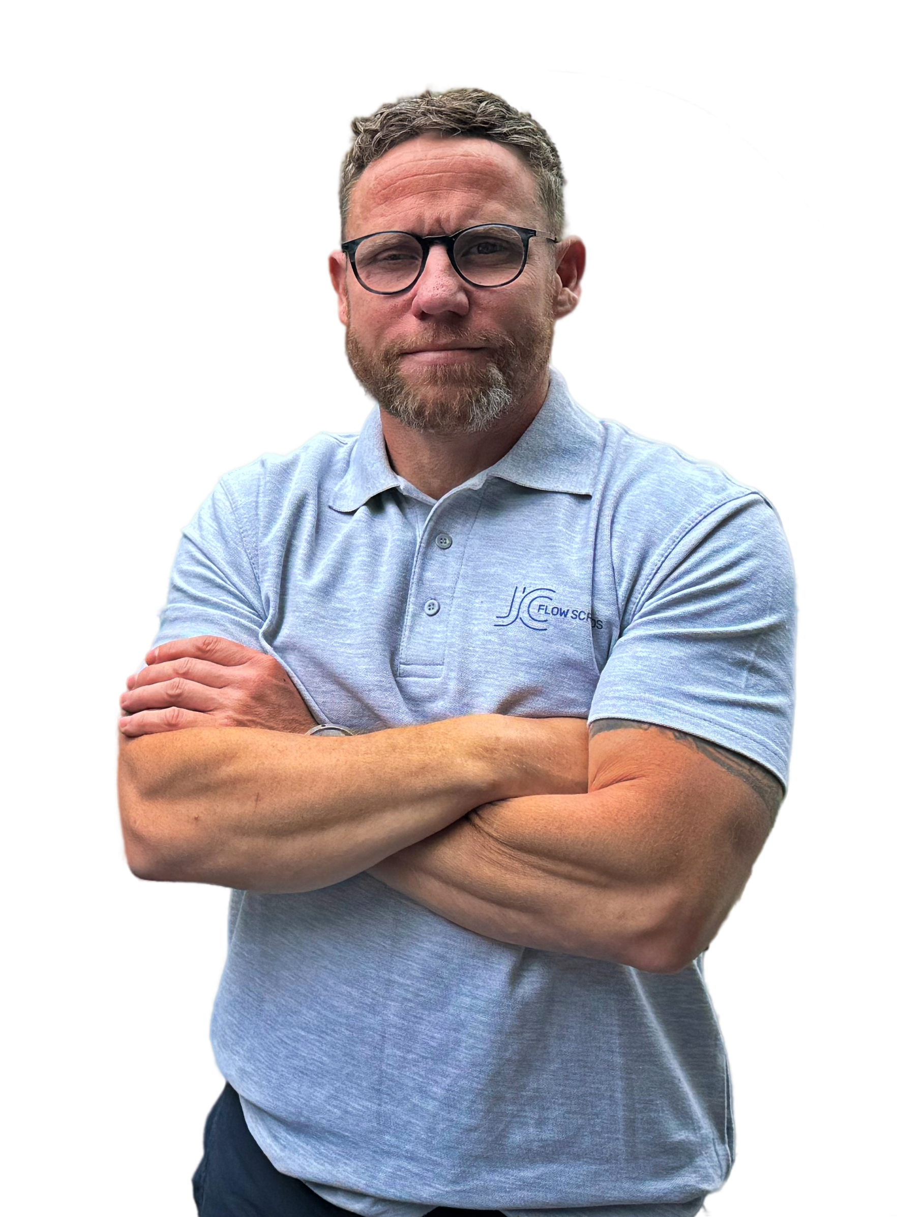 Image of Jim Chapman, Director of JC Flow Screeds.
Liquid flow screed specialist near me.