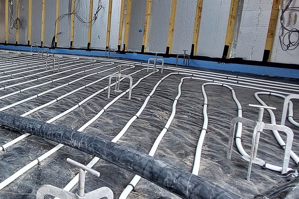 Images of Liquid flow screed preparation, delivery and installation, removing liquid flow screed laitance, pump hire, by JC Flow Screeds. Covering floors across East Anglia.