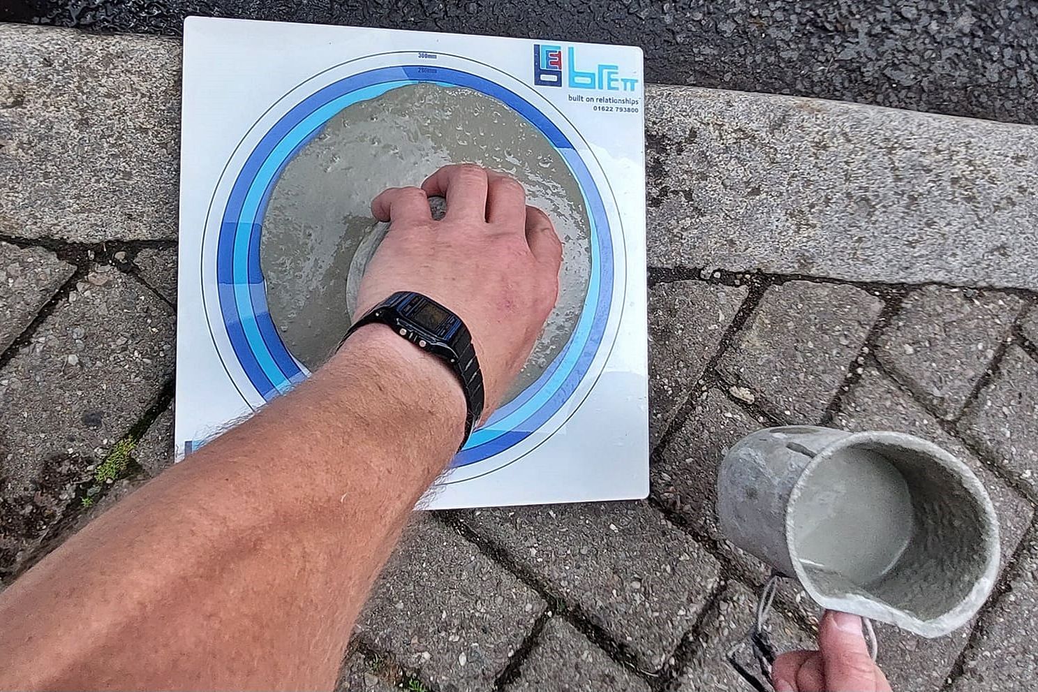 Images of Liquid flow screed preparation, delivery and installation, removing liquid flow screed laitance, pump hire, by JC Flow Screeds. Covering floors across East Anglia.
