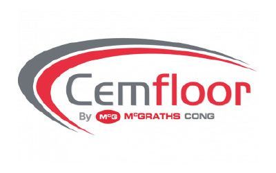 Cemfloor cement Liquid screed logo. JC Flow Screeds, the best liquid screed specialist contractor in Essex and Suffolk.