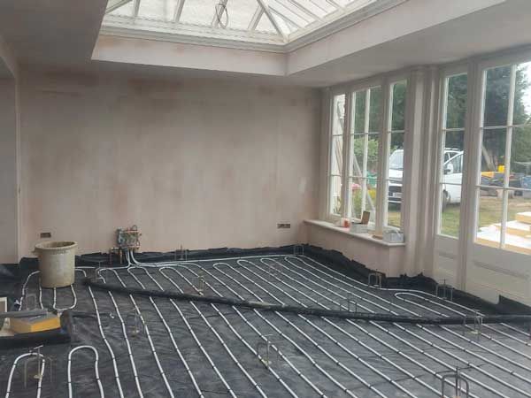 Liquid flow screed preparation, delivery and installation, removing liquid flow screed laitance, pump hire, by JC Flow Screeds in Essex.