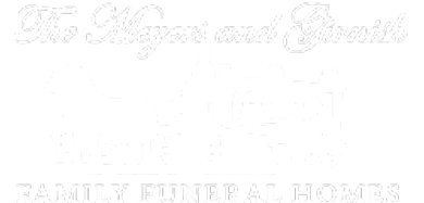 The Meyers and Givnish Family Funeral Homes Logo Footer