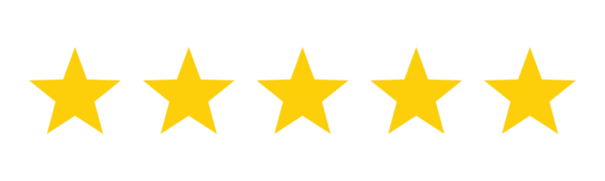 Five yellow stars.