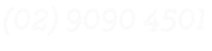 A white background with the numbers (02) 9090 4501 on it.