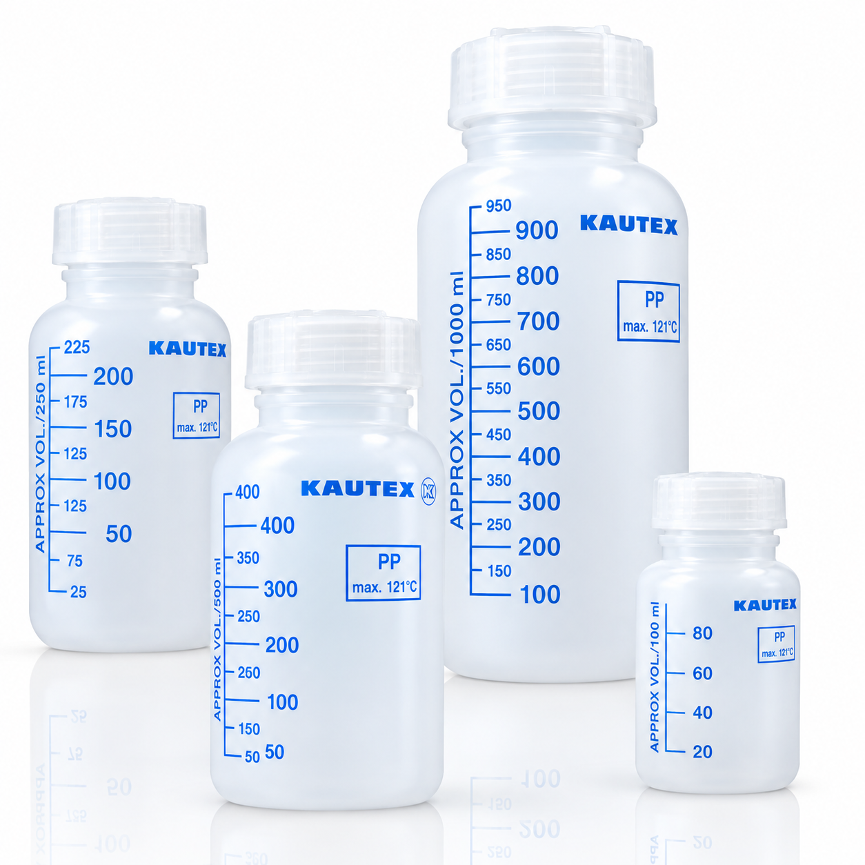 PP sample bottle collection