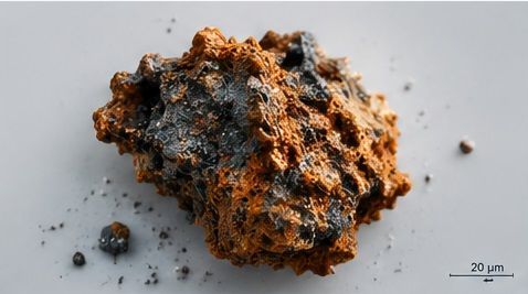 Corrosion Particle identified from LIBS/ Advanced Microscopy