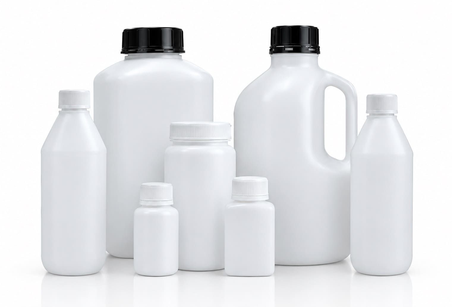 hdpe smaple bottle collection