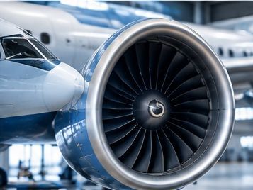 Aeroplane Jet Engine