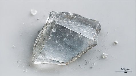 Material identified from LIBS/ Advanced Microscopy