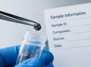 Sample Being submitted for LIBS/ Advanced Microscopy