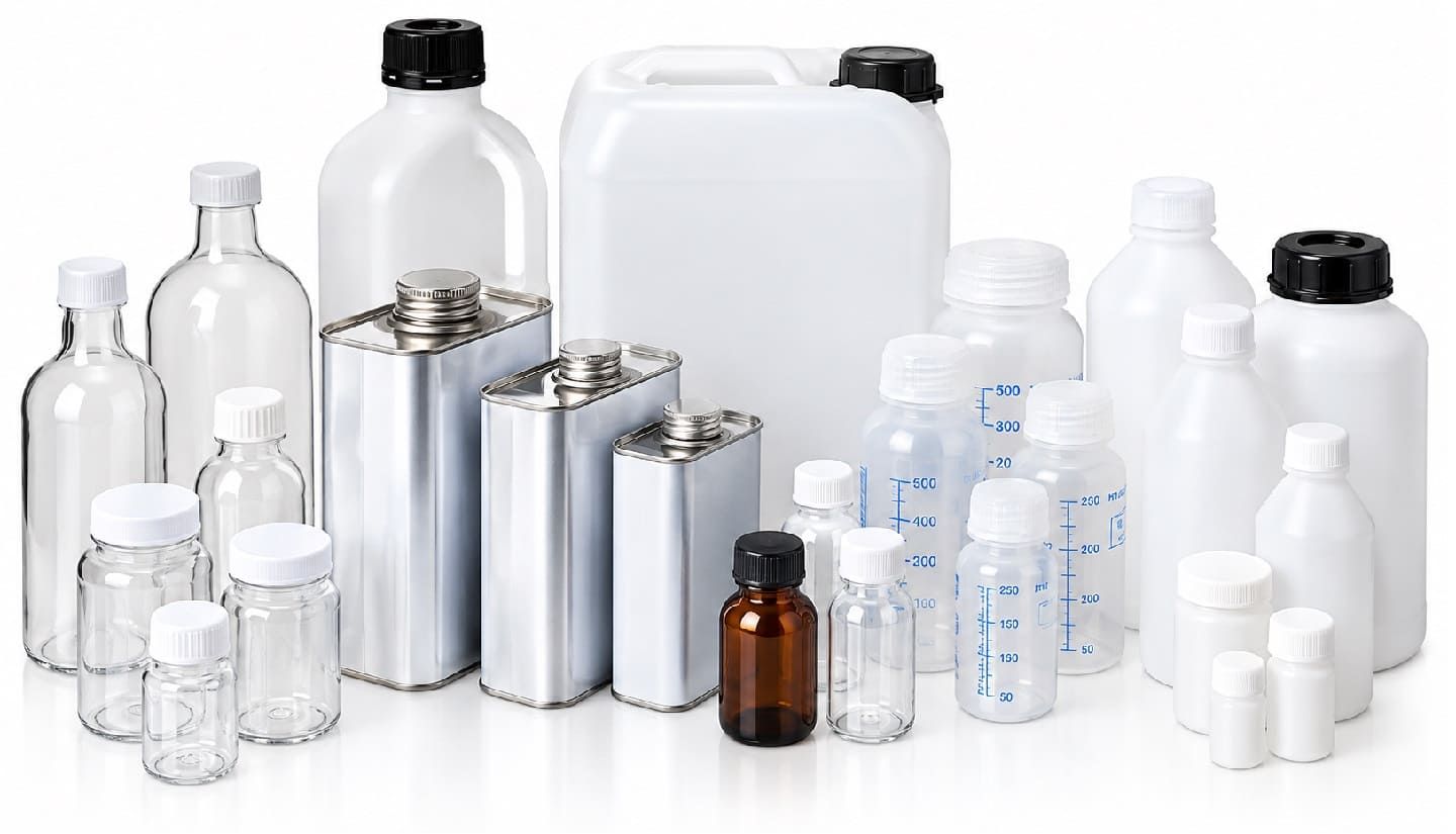 sample bottle & container collection